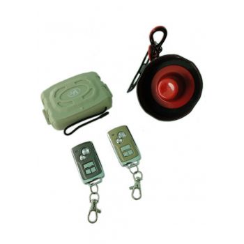VPOWER HEAVY DUTY CAR ALARM SYSTEM WITH METAL REMOTE CONTROLLER